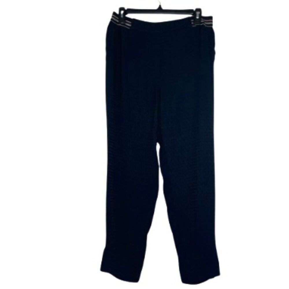 Anthropologie The Essential Pull-On Trouser cropped pants size Small